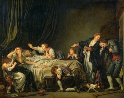 Der bestrafte Sohn, 1778 von Jean Baptiste Greuze